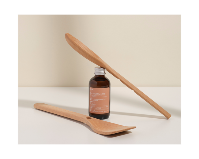 Coconut Care Oil for Wooden Spoons, Cutting Boards, UtensilsOur Place